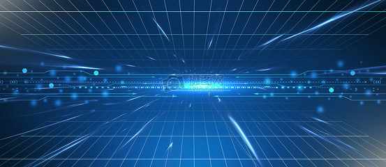 藍(lán)色科技展板背景 創(chuàng)意設(shè)計(jì)如何賦能未來展示